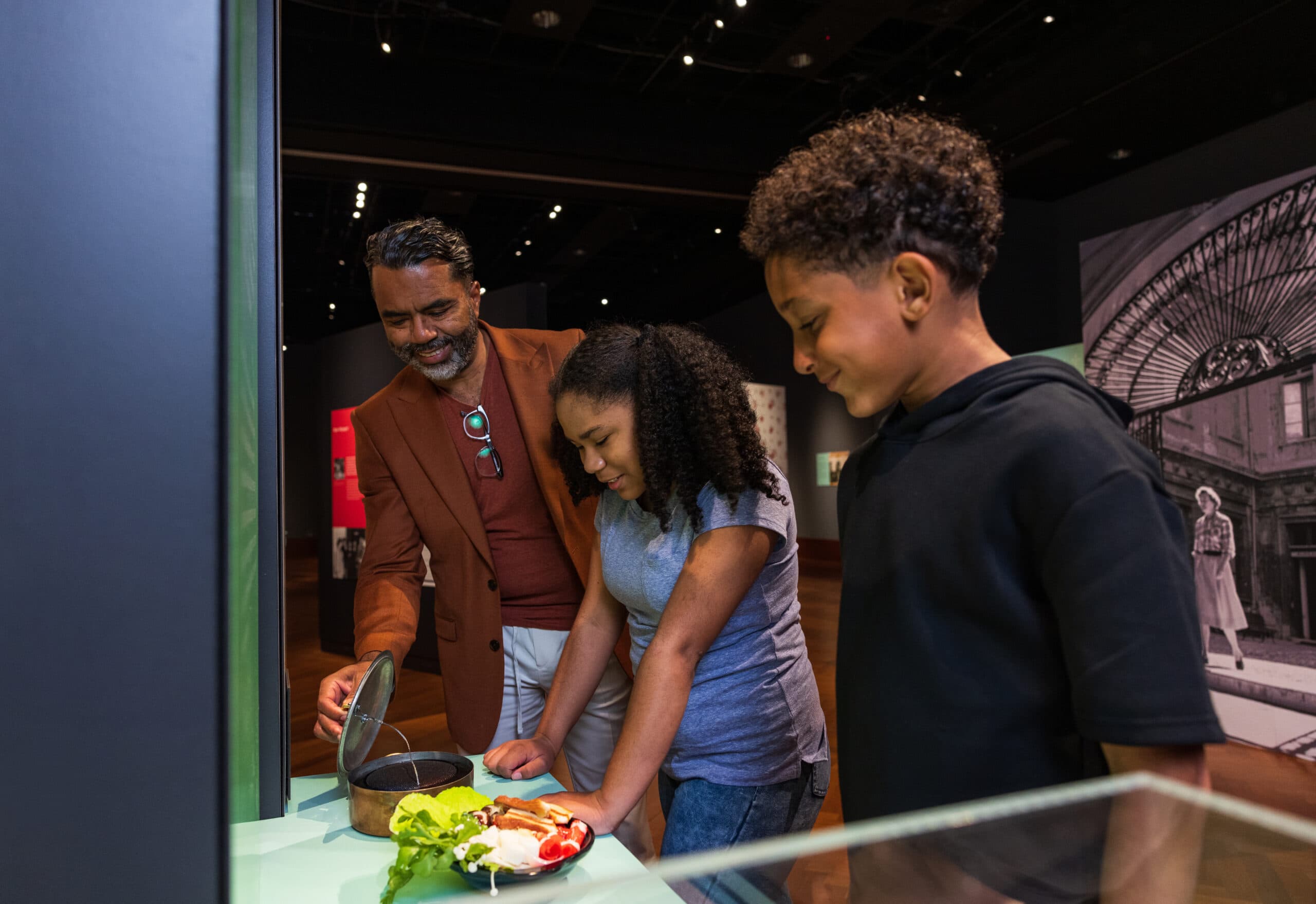 Julia Child: A Recipe for Life exhibition - installation view