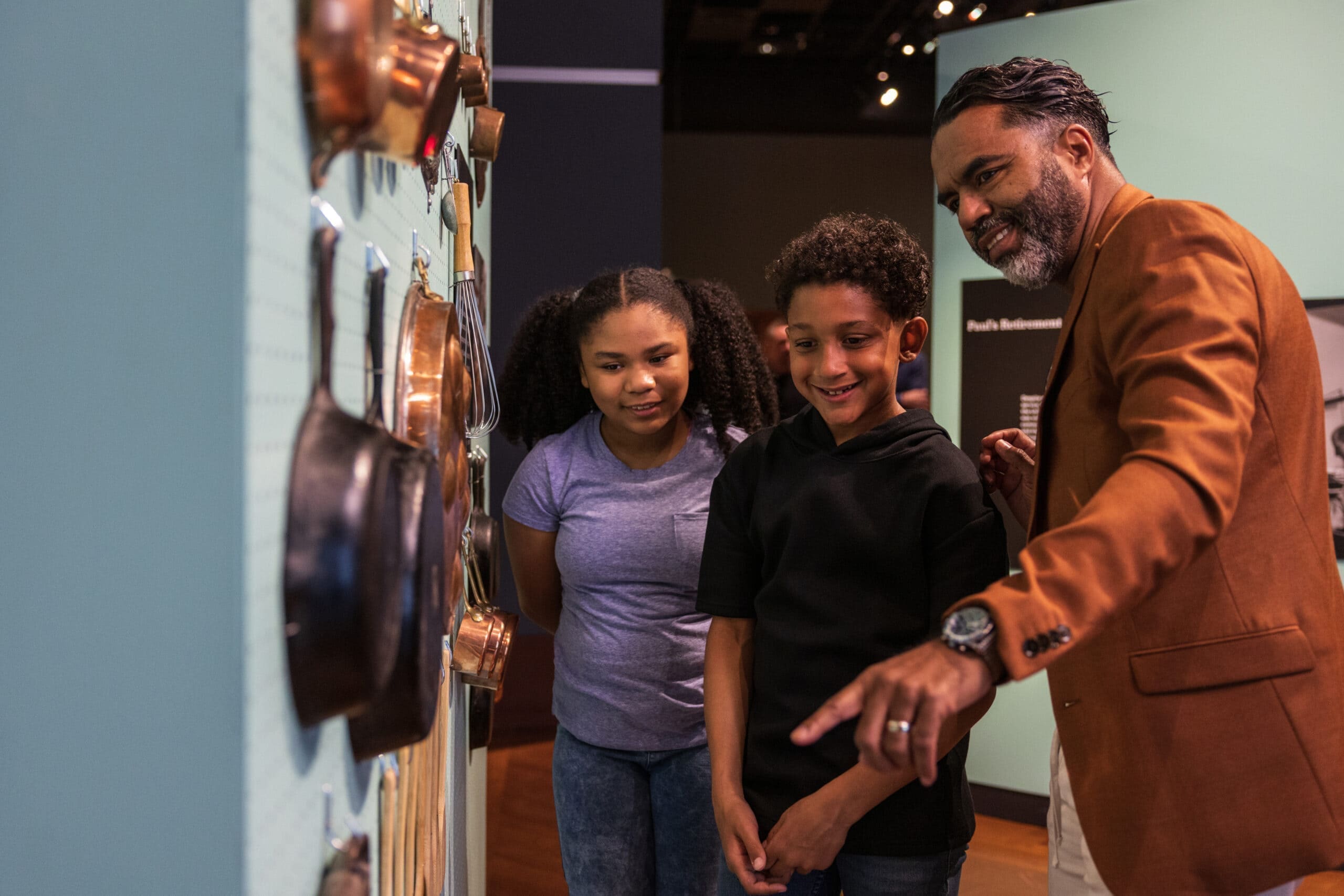 Julia Child: A Recipe for Life exhibition - installation view