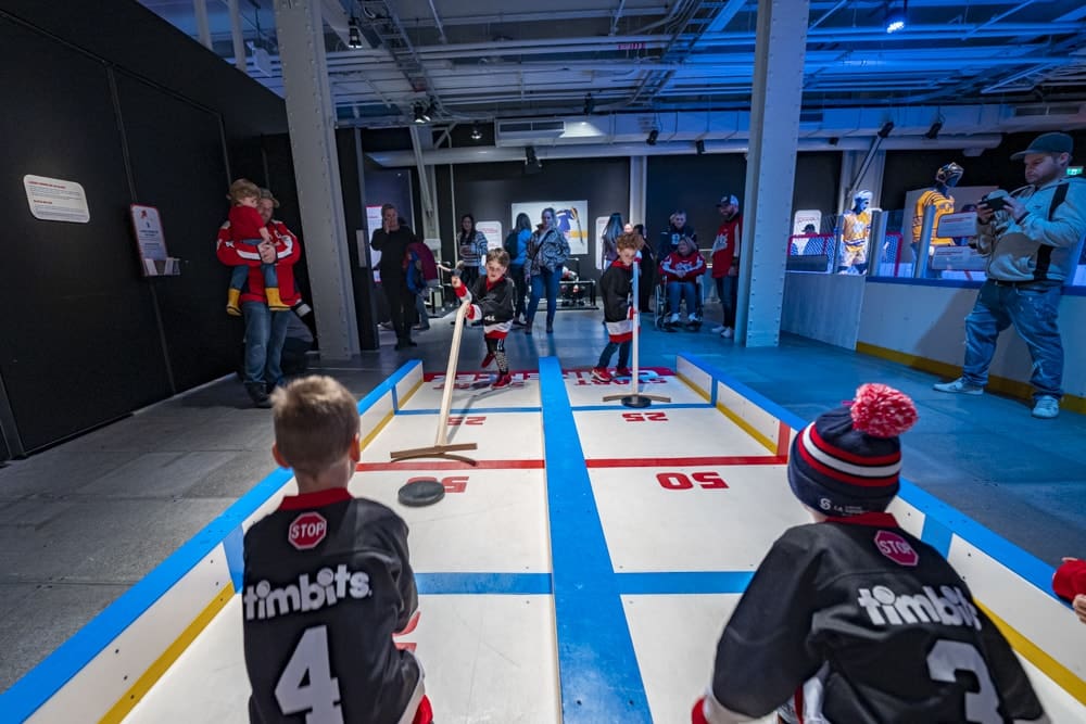Traveling exhibition HOCKEY: Faster Than Ever - Installation View