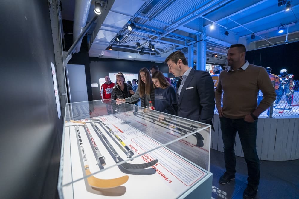 Traveling exhibition HOCKEY: Faster Than Ever - Installation View