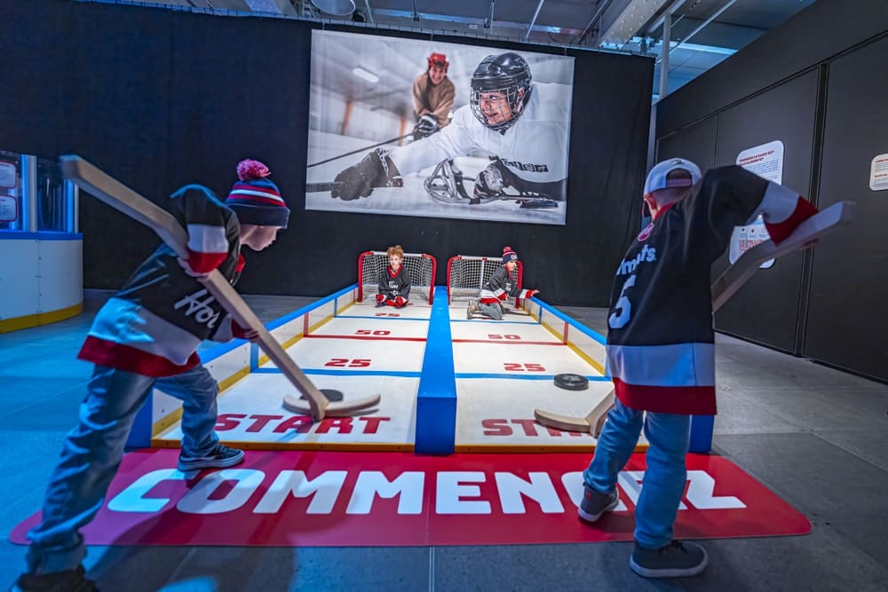 Traveling exhibition HOCKEY: Faster Than Ever - Installation View