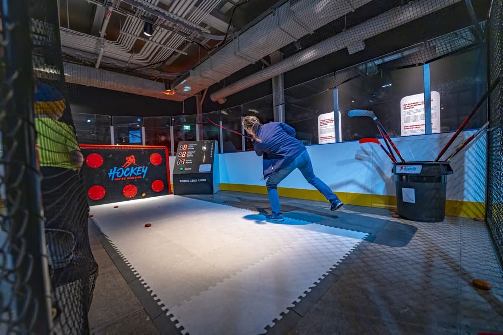 Traveling exhibition HOCKEY: Faster Than Ever - Installation View