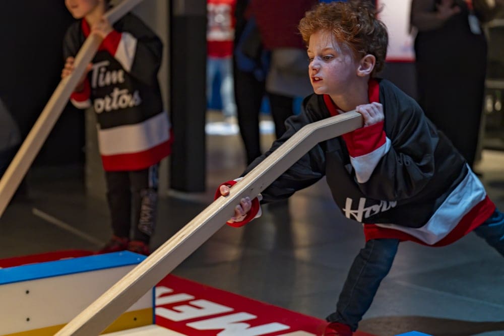 Traveling exhibition HOCKEY: Faster Than Ever - Installation View