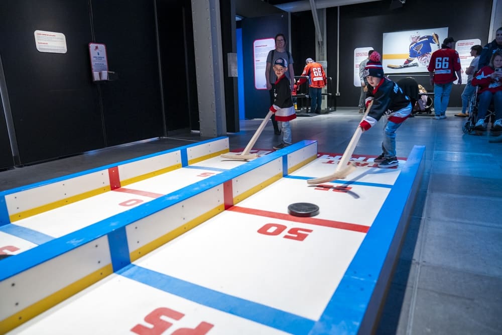 Traveling exhibition HOCKEY: Faster Than Ever - Installation View