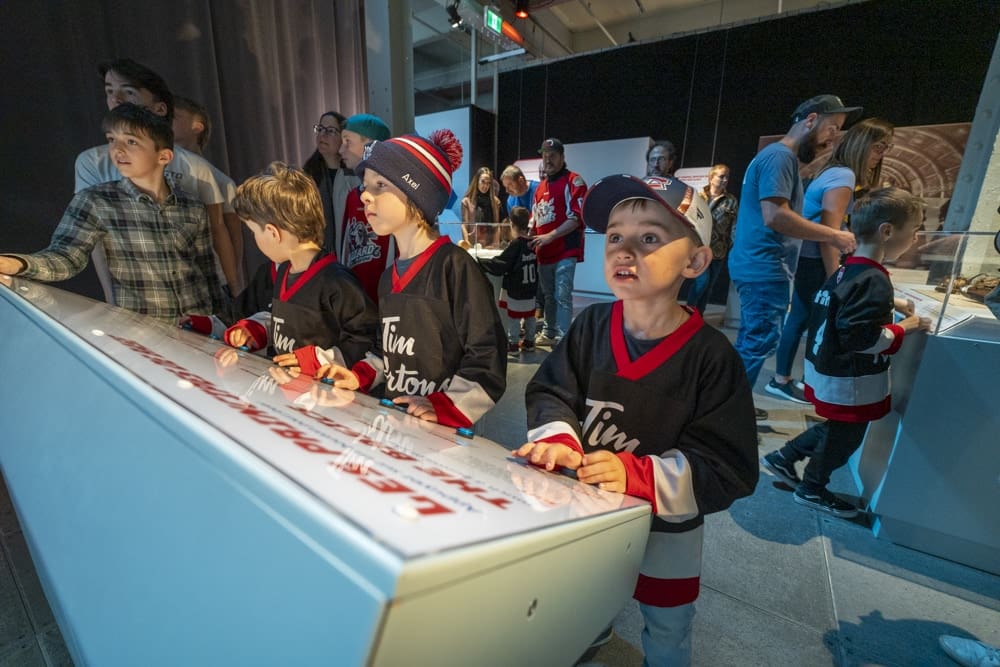 Traveling exhibition HOCKEY: Faster Than Ever - Installation View