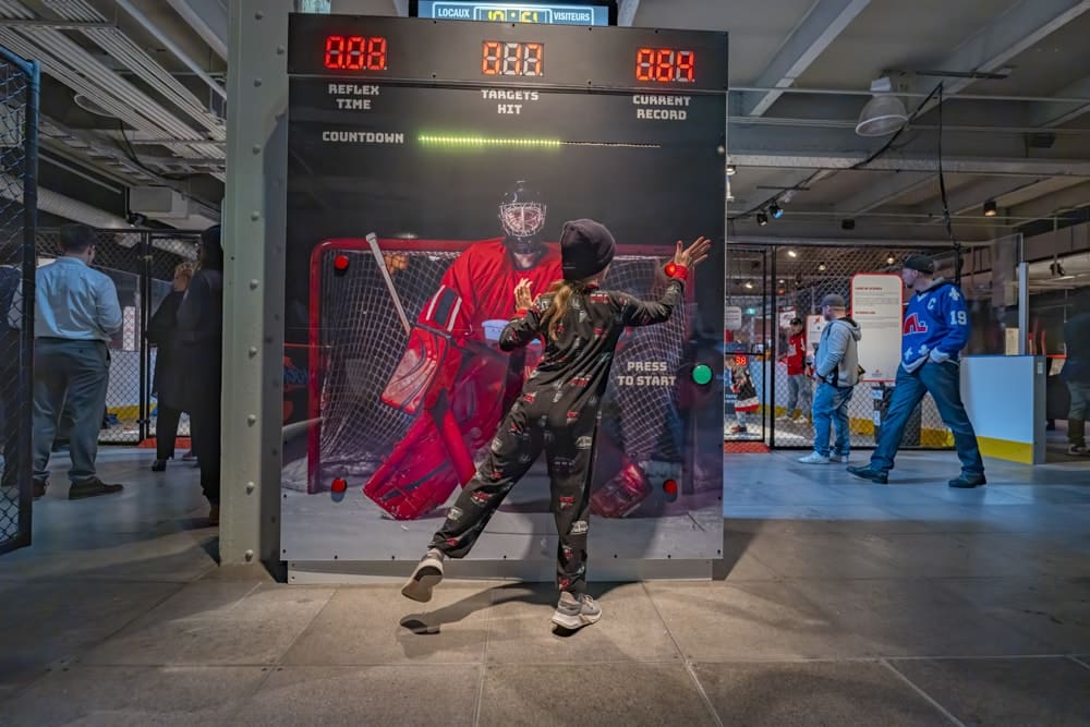 Traveling exhibition HOCKEY: Faster Than Ever - Installation View