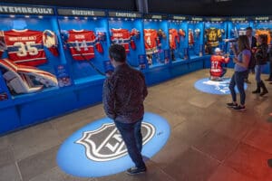 Traveling exhibition HOCKEY: Faster Than Ever - Installation View