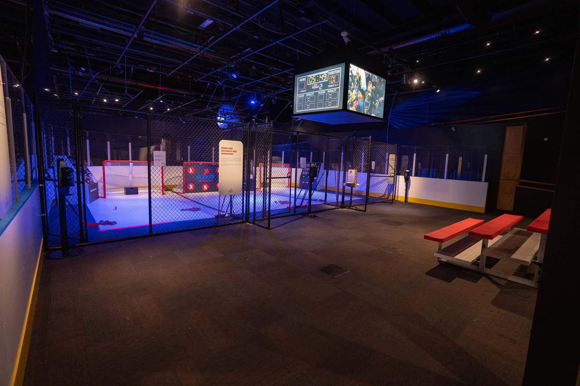 Traveling exhibition HOCKEY: Faster Than Ever - Installation View
