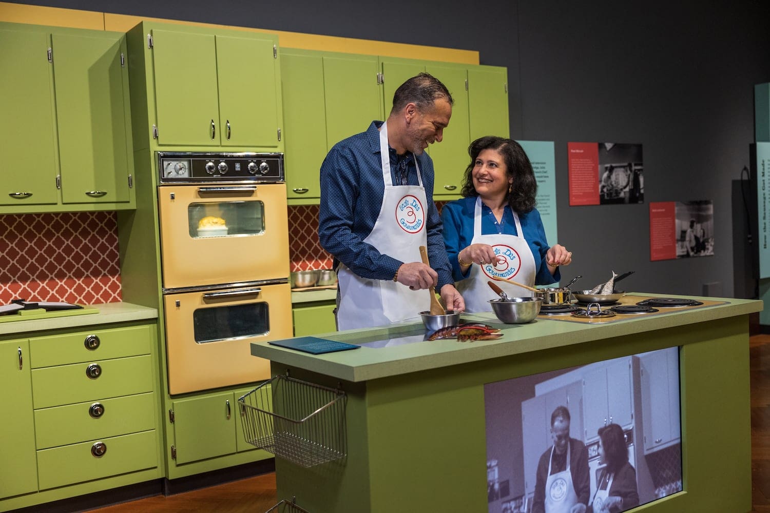 Julia Child: A Recipe for Life exhibition - installation view